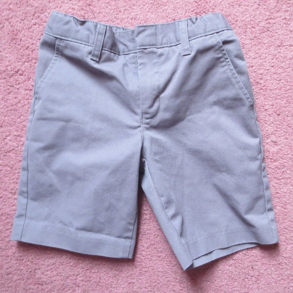K12 Gear Boy's Grey School Uniform Shorts